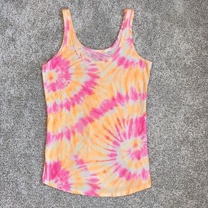 NWOT! Tie dye tank top size large